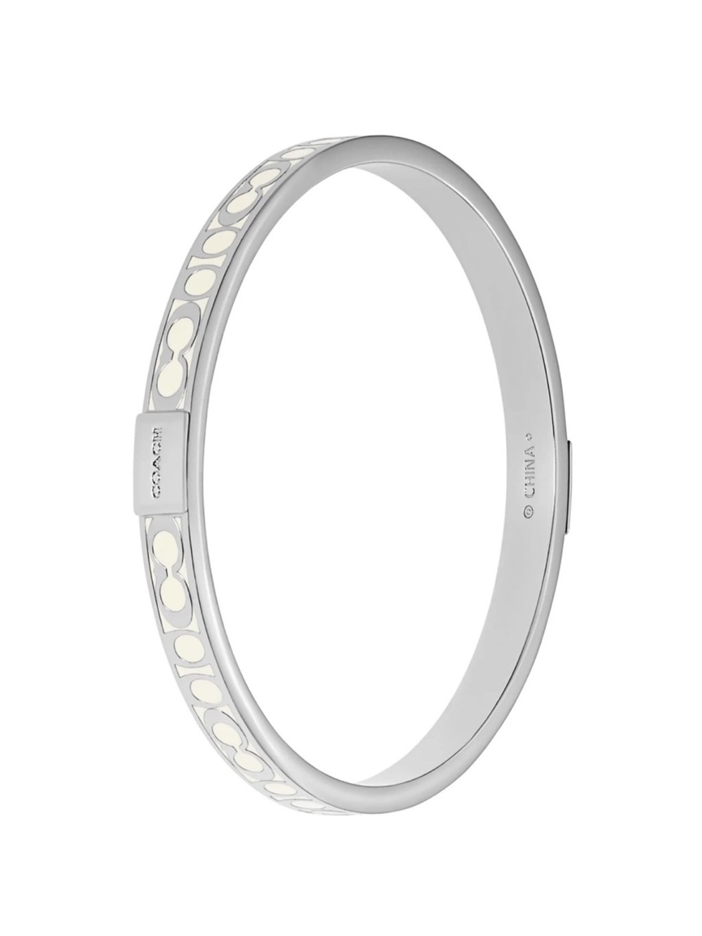 Coach Signature Logo Bangle Bracelet